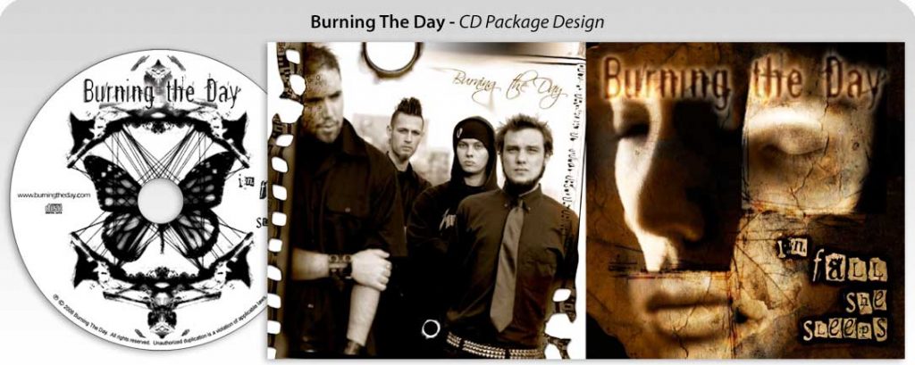CD Cover Art Template Packaging & Design
