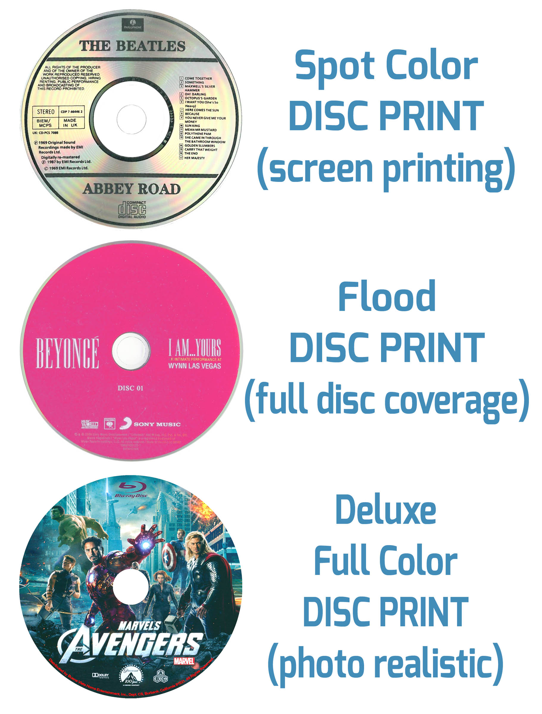CD Printing Services DiscMasters